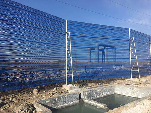 料场防风抑尘网 - 河北强佑金属制品有限公司图片2